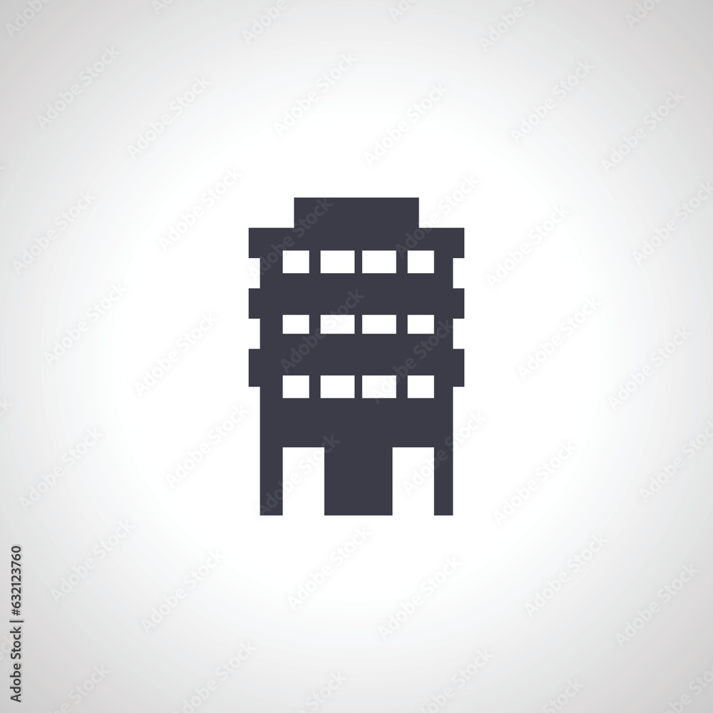 building isolated icon. Office building icon building isolated icon. Office building icon