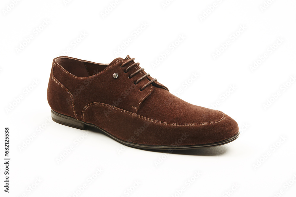 Casual, sports, leather mens shoes on an isolated background. Italian mens shoes. Casual, sports, leather mens shoes on an isolated background. Italian mens shoes.