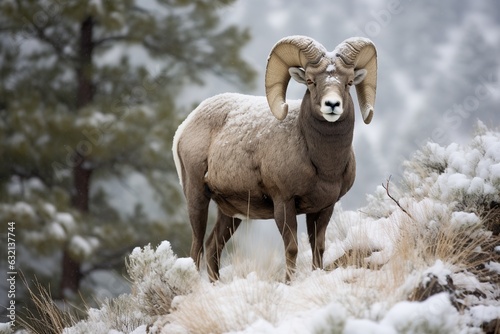 Bighorn Sheep in their Natural Habitat