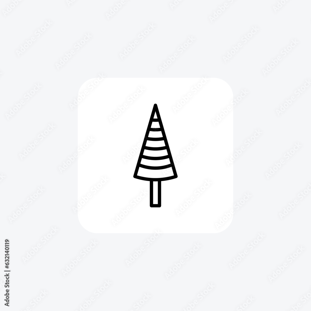 Fototapeta premium Golden Splendor for Christmas icon