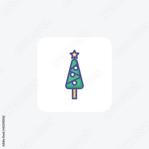 Timeless Red and Green Christmas Tree icon

