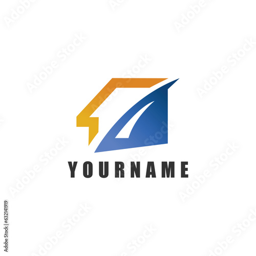 house logo vector icon illustration