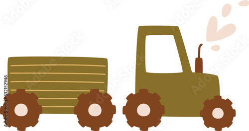Tractor With Trailer