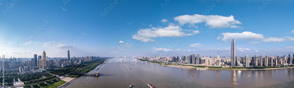 Aerial photography in Wuhan Urban Architectural Skyrim Panorama Aerial photography in Wuhan Urban Architectural Skyrim Panorama