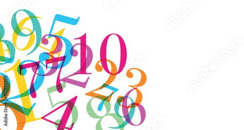 sfondo, grafica, numeri, matematica, 