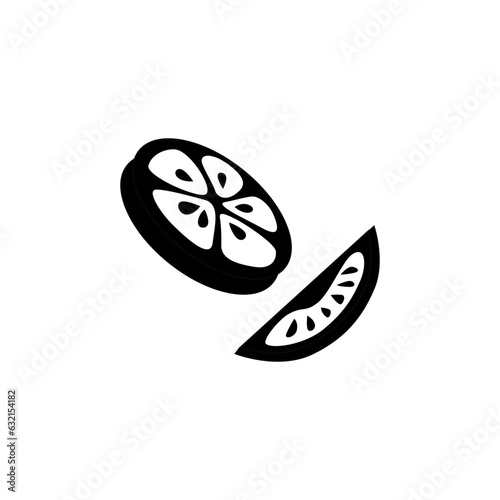 tomato vector type icon