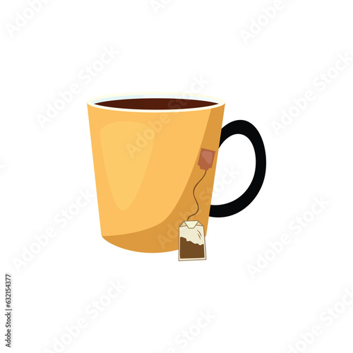 tea cup vector type icon