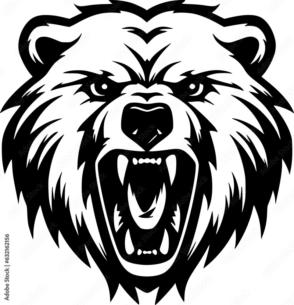 custom made wallpaper toronto digitalBear - High Quality Vector Logo - Vector illustration ideal for T-shirt graphic