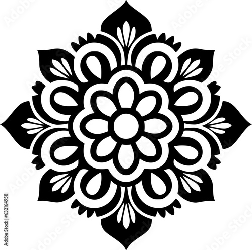 Mandala - High Quality Vector Logo - Vector illustration ideal for T-shirt graphic