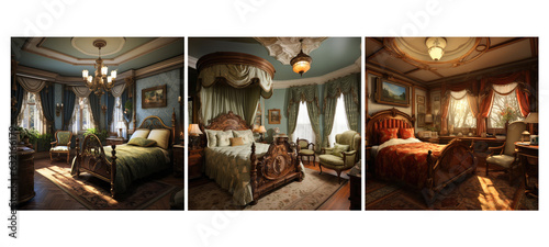 decoration victorian guest room interior design