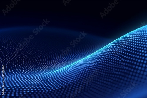 blue wave light screen gradient texture background abstract technology © Gabriel
