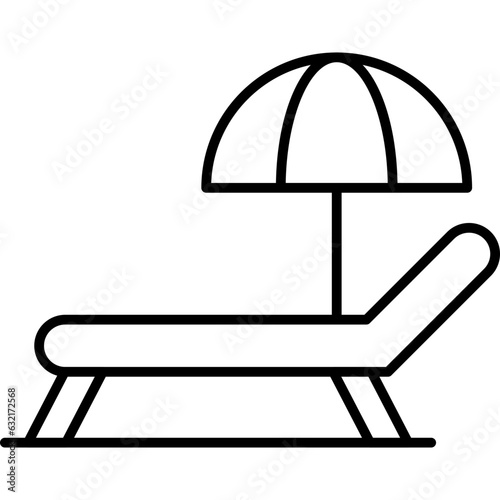 Sunbed Icon