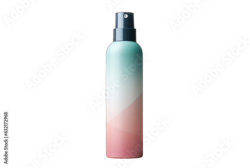 Air spray deodorant can. Cosmetic mockup blank. Realistic 3d cylinder packaging for antiperspirant sprayer or toilet refresher, generative ai