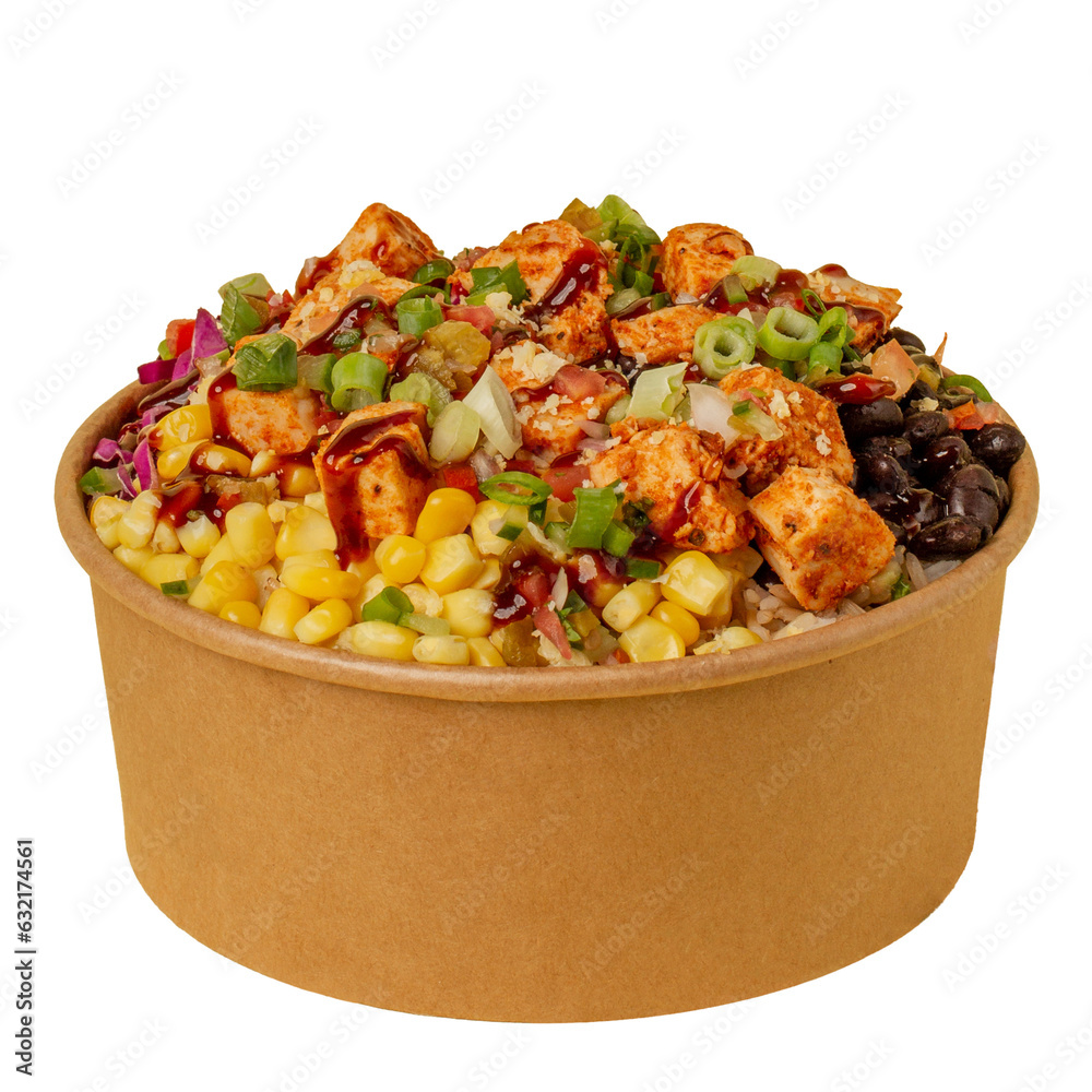 Nutritious & delicious brown rice bowl with vibrant, fresh vegetables. A wholesome blend of flavors & textures for a nourishing and satisfying meal Nutritious & delicious brown rice bowl with vibrant, fresh vegetables. A wholesome blend of flavors & textures for a nourishing and satisfying meal