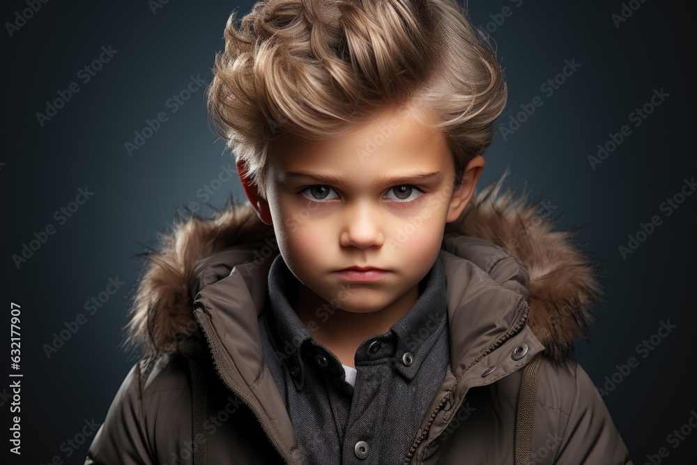 Generative AI - Vulnerable Expressions: Scared, Angry, and Neglected Poor Kid Girl in Minimalist Surroundings Generative AI - Vulnerable Expressions: Scared, Angry, and Neglected Poor Kid Girl in Minimalist Surroundings