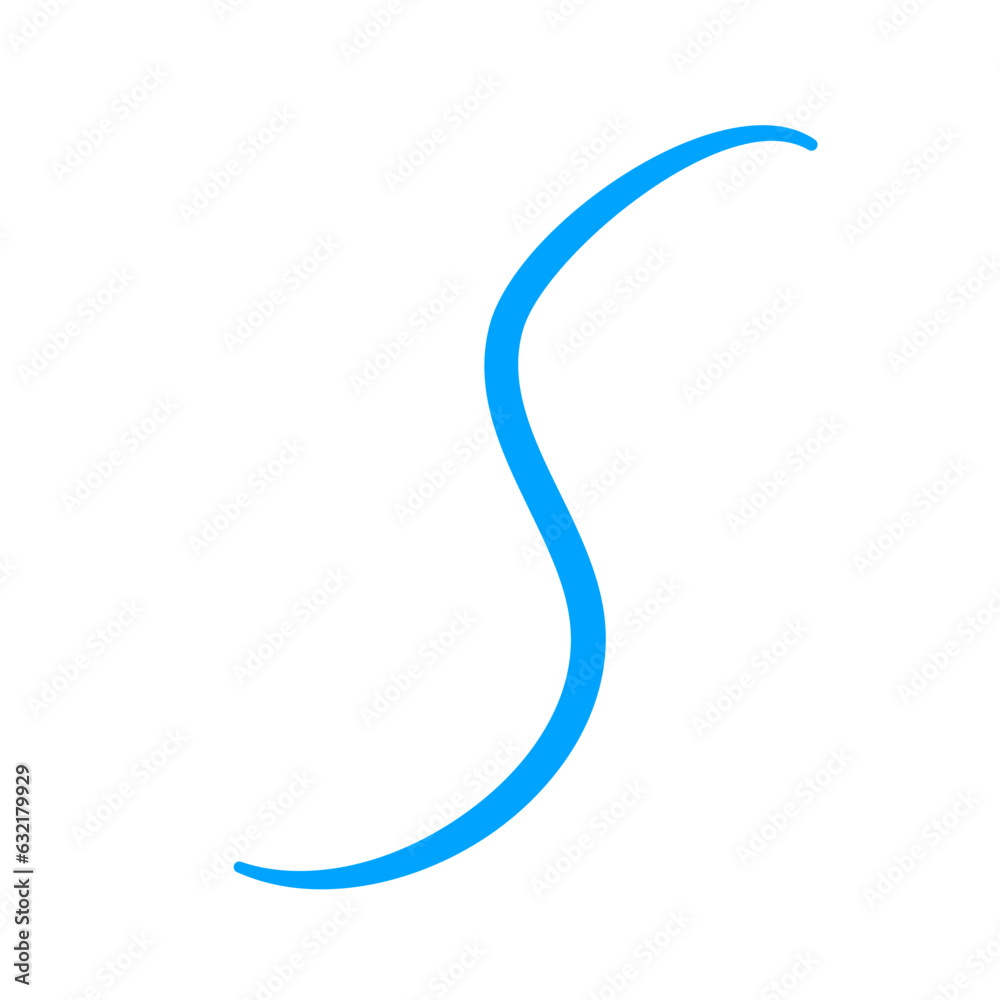 Creek Line Vector Creek Line Vector