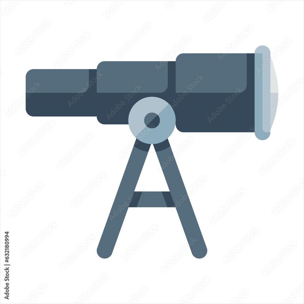 Focus on Creativity with Telescope Flat Icon: Available Now on Adobe Stock.Telescope flat icon, Education and astronomy element, spyglass and study stars vector graphics Focus on Creativity with Telescope Flat Icon: Available Now on Adobe Stock.Telescope flat icon, Education and astronomy element, spyglass and study stars vector graphics
