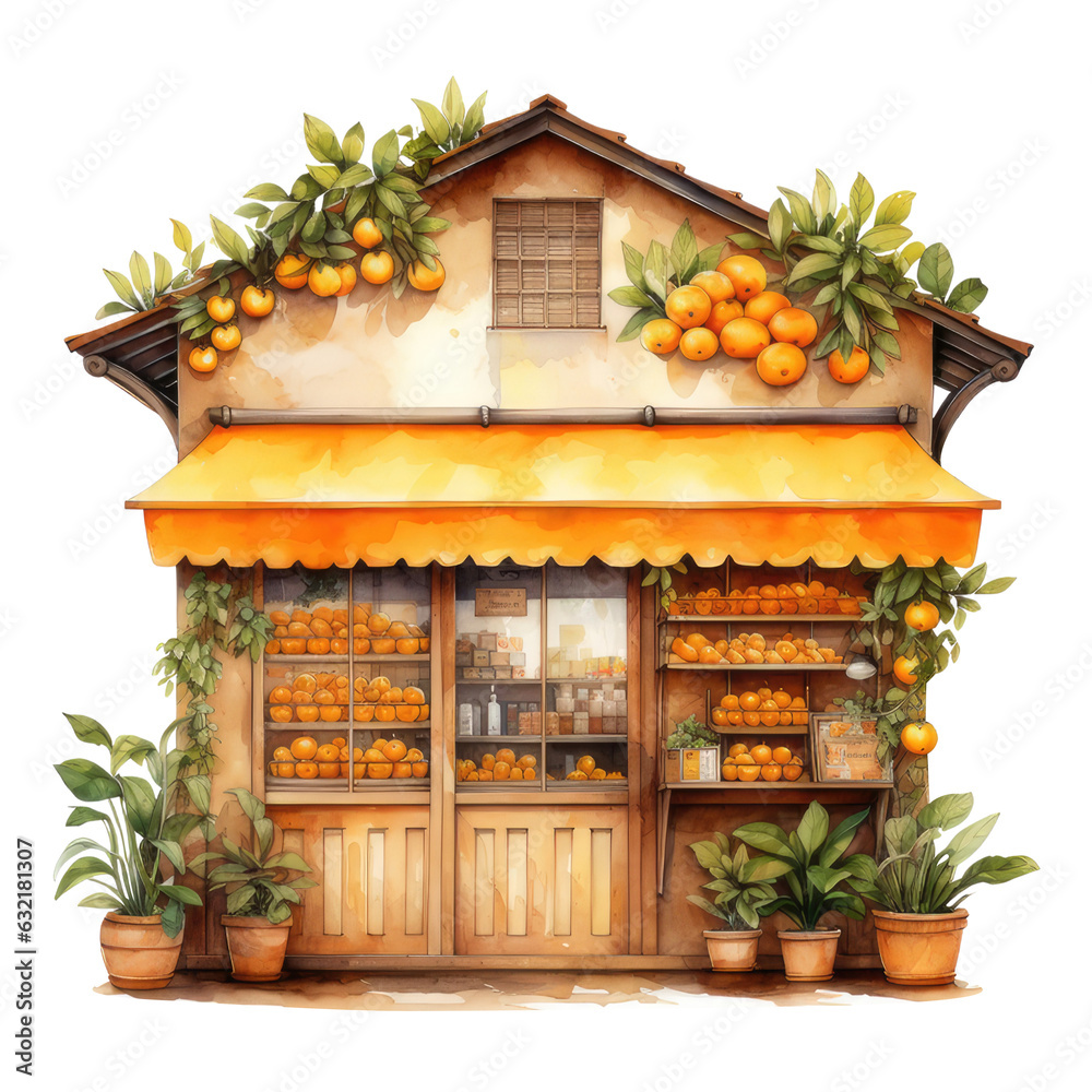 Obraz premium orange store