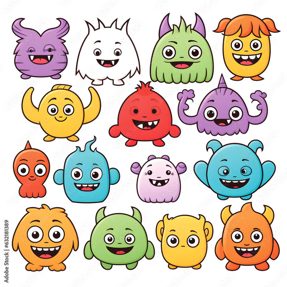 Cute monsters - Serie 3 Cute monsters - Serie 3