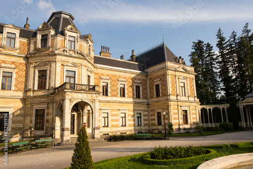 Villa Hermes in Vienna in Austria, a palace in the forest © Zarina Lukash
