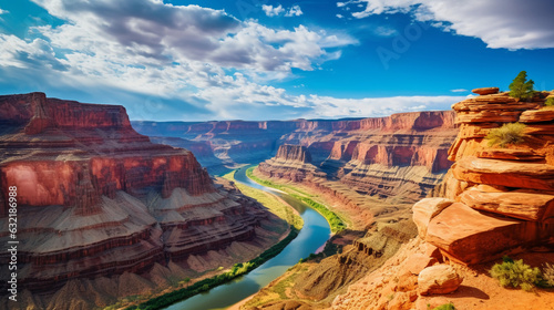 Canyonlands National Park beautiful canyon landscape in usa photo photo