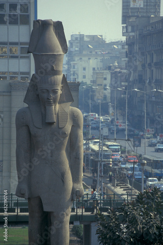 Billede på lærred AFRICA EGYPT CAIRO CITY RAMSES STATUE