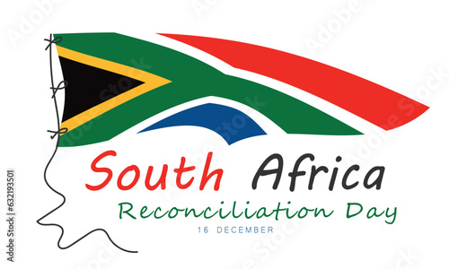 Day of Reconciliation. background, banner, card, poster, template. Vector illustration.
