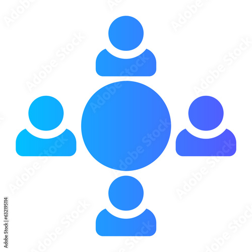 seminar gradient icon