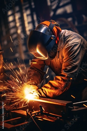 Metal Worker created with GenAI