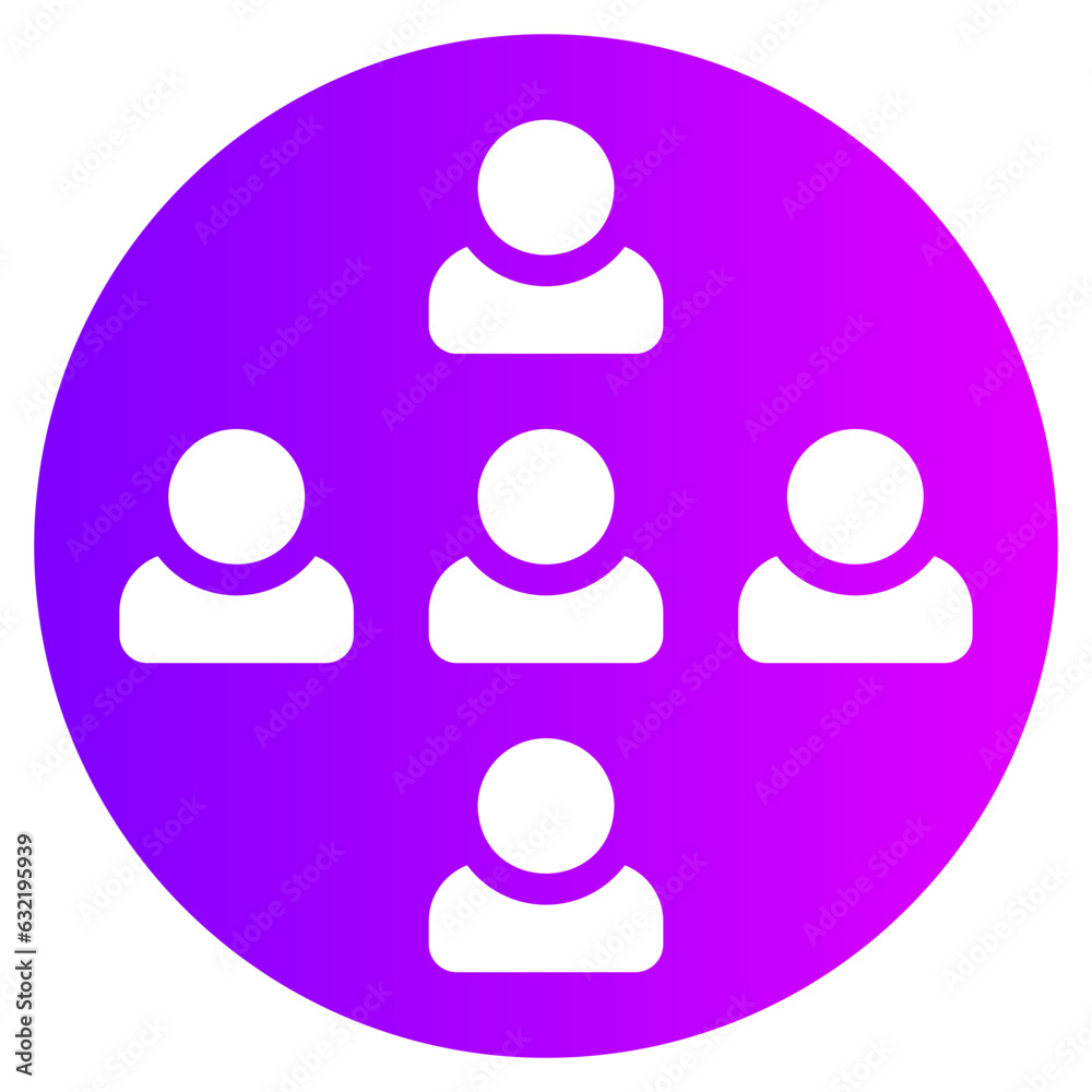 gathering gradient icon gathering gradient icon