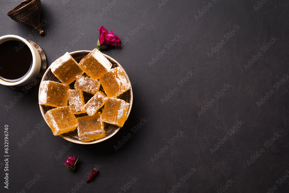 Rahat Locum Turkish Delight and Coffee Rahat Locum Turkish Delight and Coffee