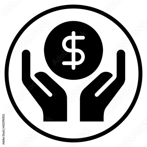 cost glyph icon
