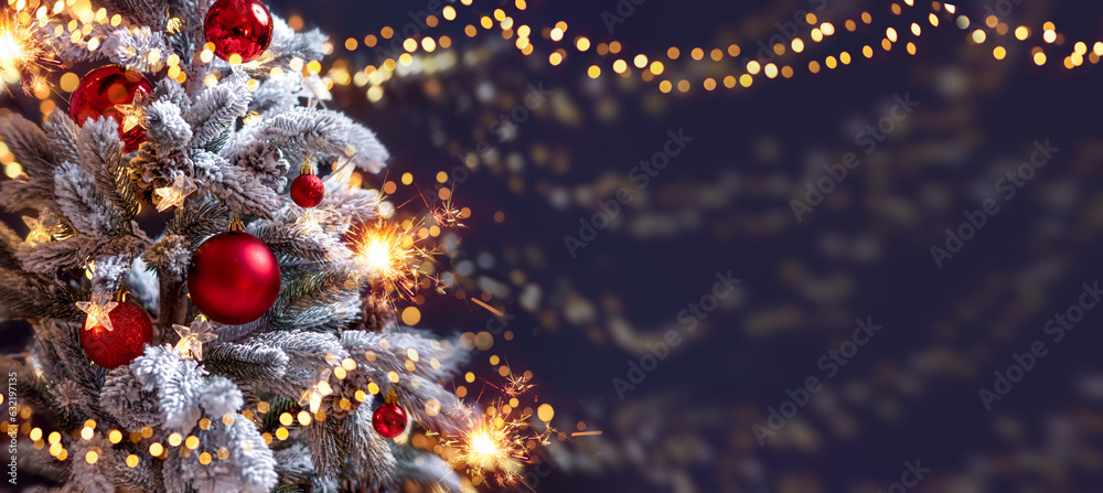 Merry christmas and new year. congratulation
