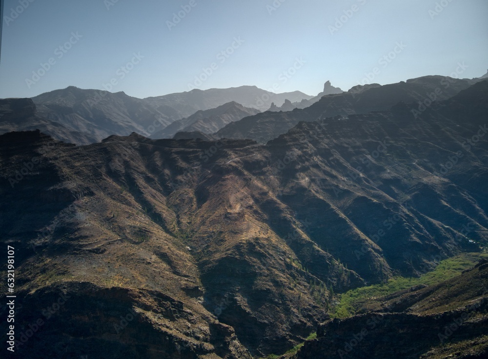 in the mountains of gran canaria