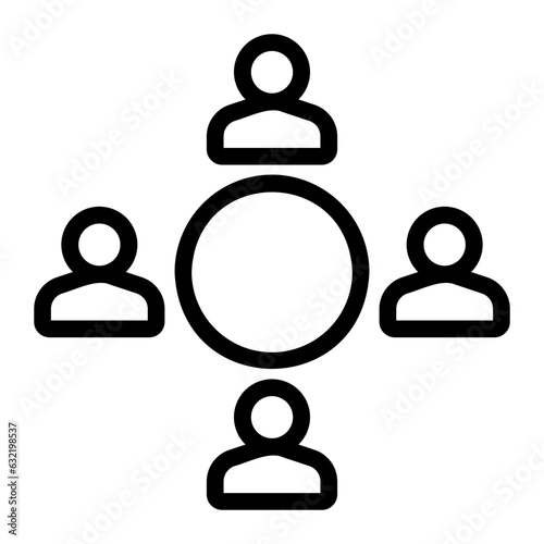 seminar line icon