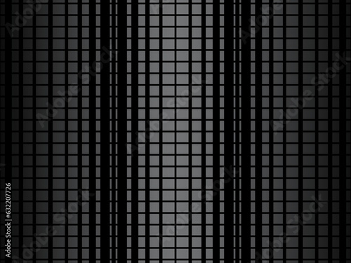 Black metal texture steel background. Luxurious steel ornament. Perforated metal sheet.