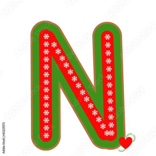 Foto Christmas letter n
