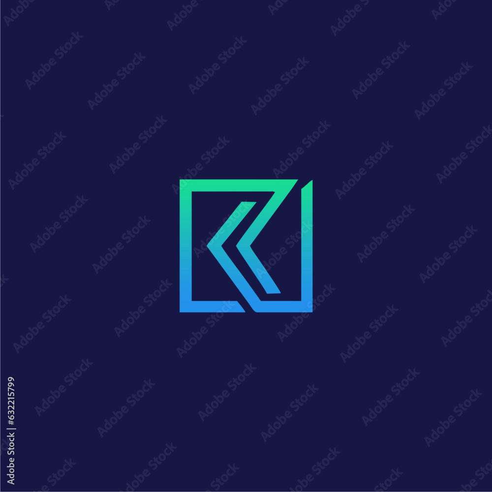 letter k vector design logo letter k vector design logo