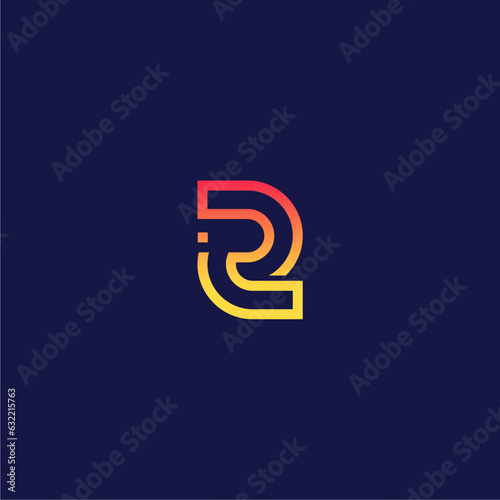 ir letter vector