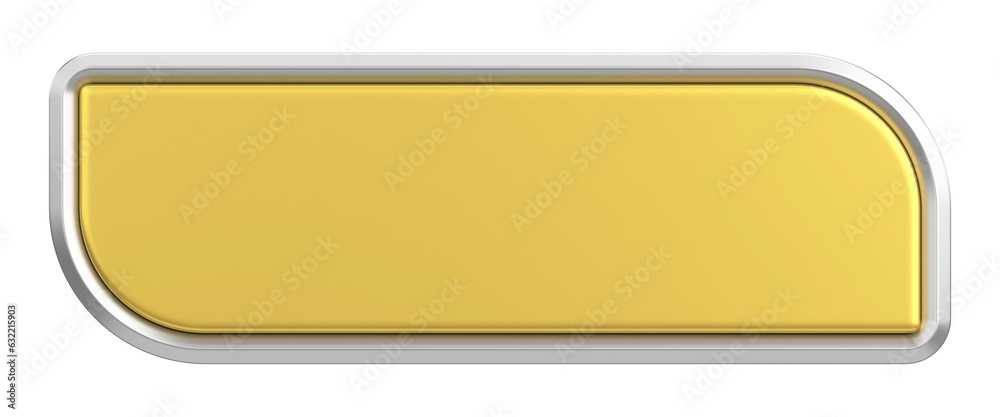 3D button. Empty button. 3D illustration. 3D button. Empty button. 3D illustration.