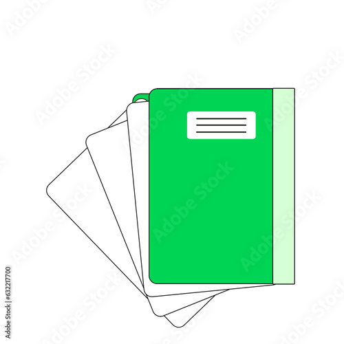 Cahier ou porte-vue