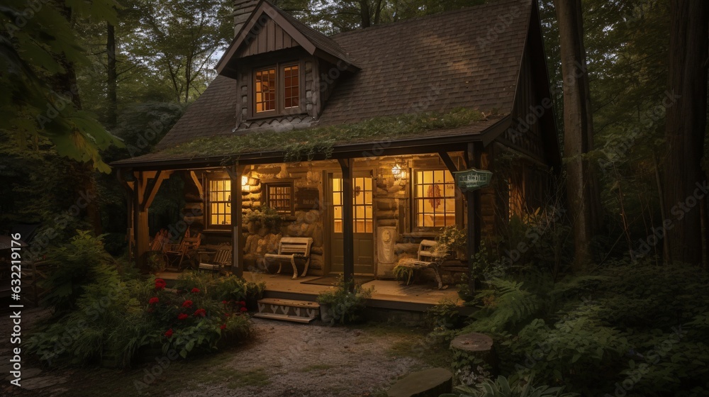 Surprise Your Loved One with a Romantic Weekend Getaway to beautiful chalet, Generative AI