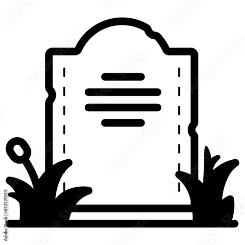tombstone icon