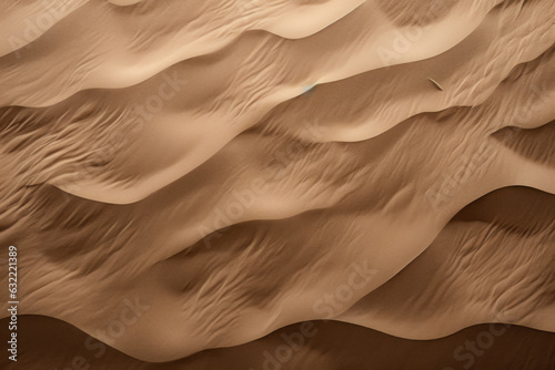 Sand Waves Dune Background AI Generated