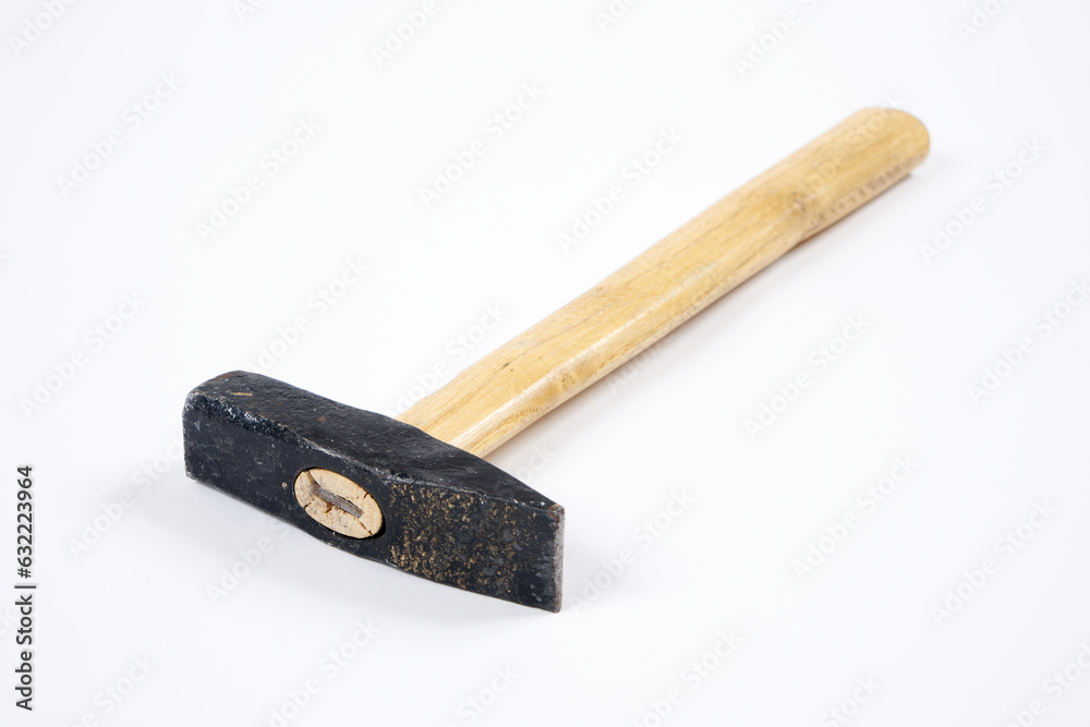 carpenters hammer on a white background carpenters hammer on a white background
