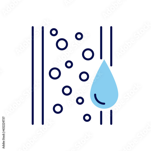 Blood Vessel Related Vector Icon. Blood Vessel Sign Isolated on White Background