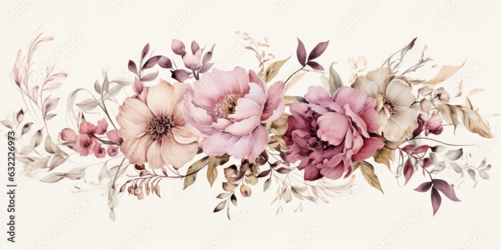 Incredible Watercolor Floral Backgrounds: A Designer's Dream  Generative AI Images