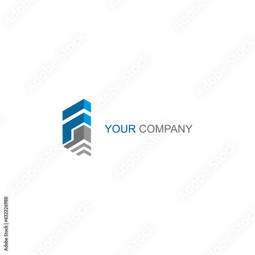 logo for company,F BUILDING