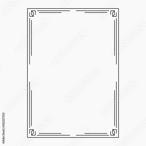 original image, decorative ornamental frame, original design