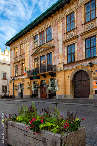 Obraz na płótnie Kraków .Stare miasto i Wawel w salonie